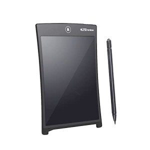 Portronics Portable RuffPad E-Writer 21.59Cm (8.5-inch) LCD with App Support, 4 Magnet, Stylus Drawing Handwriting Board, India's first notepad to save and share your child's first creatives via Ruffpad app on your Smartphone(Black)