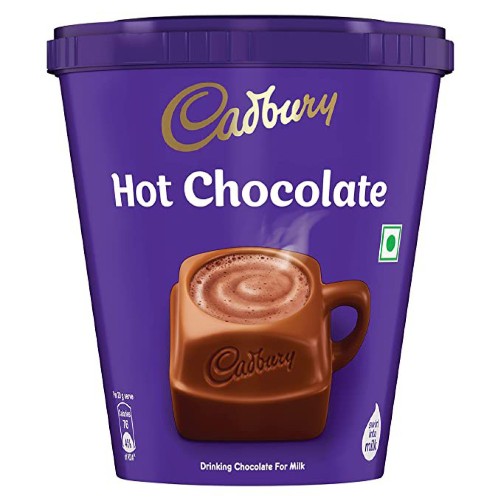 Cadbury Hot Chocolate Drink Powder Mix, 200 g